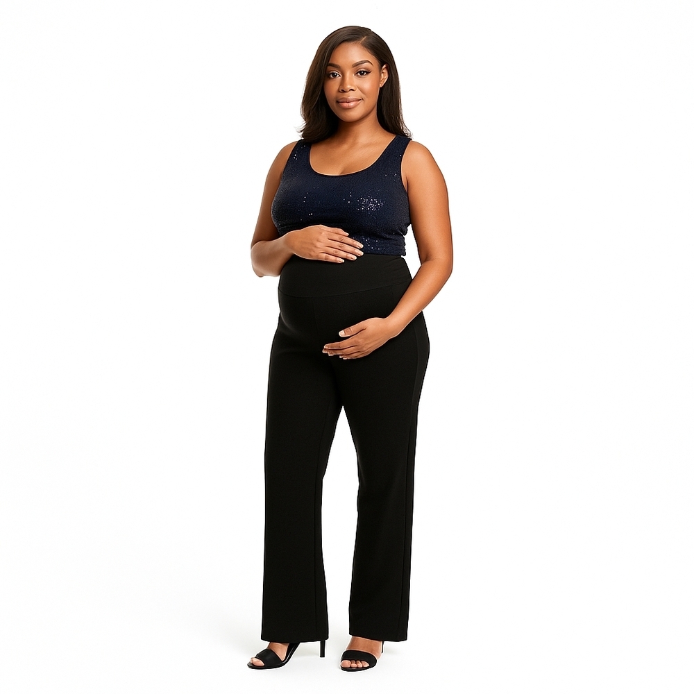 S.O.N.G Maternity Black Pants Size Small